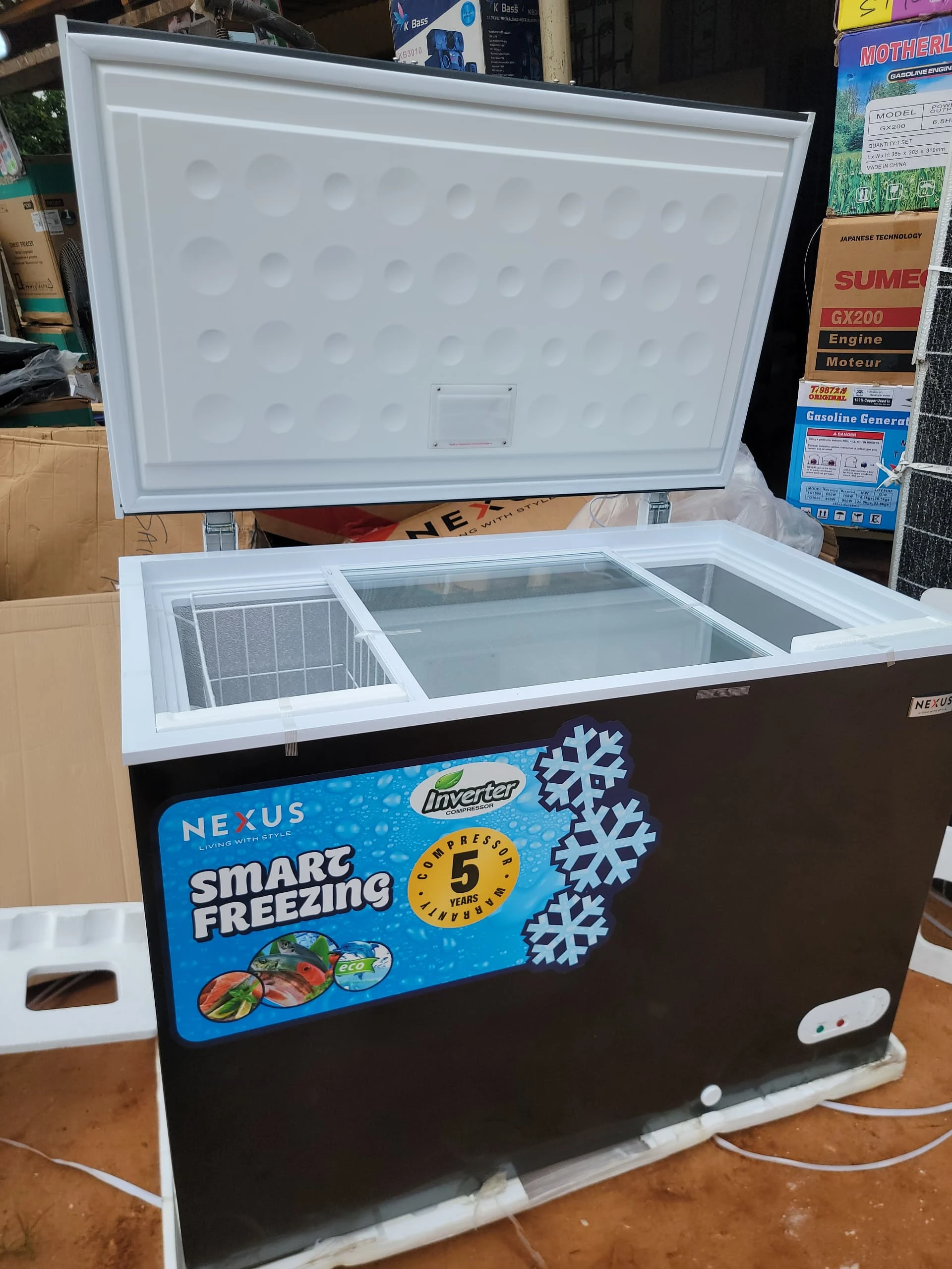Nexus NX-400HEI Inverter Chest Freezers