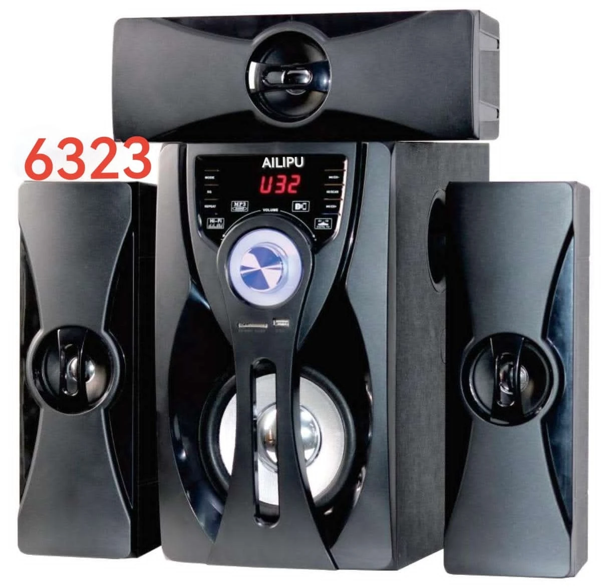 Ailipu AC/DC Multimedia Speakers System