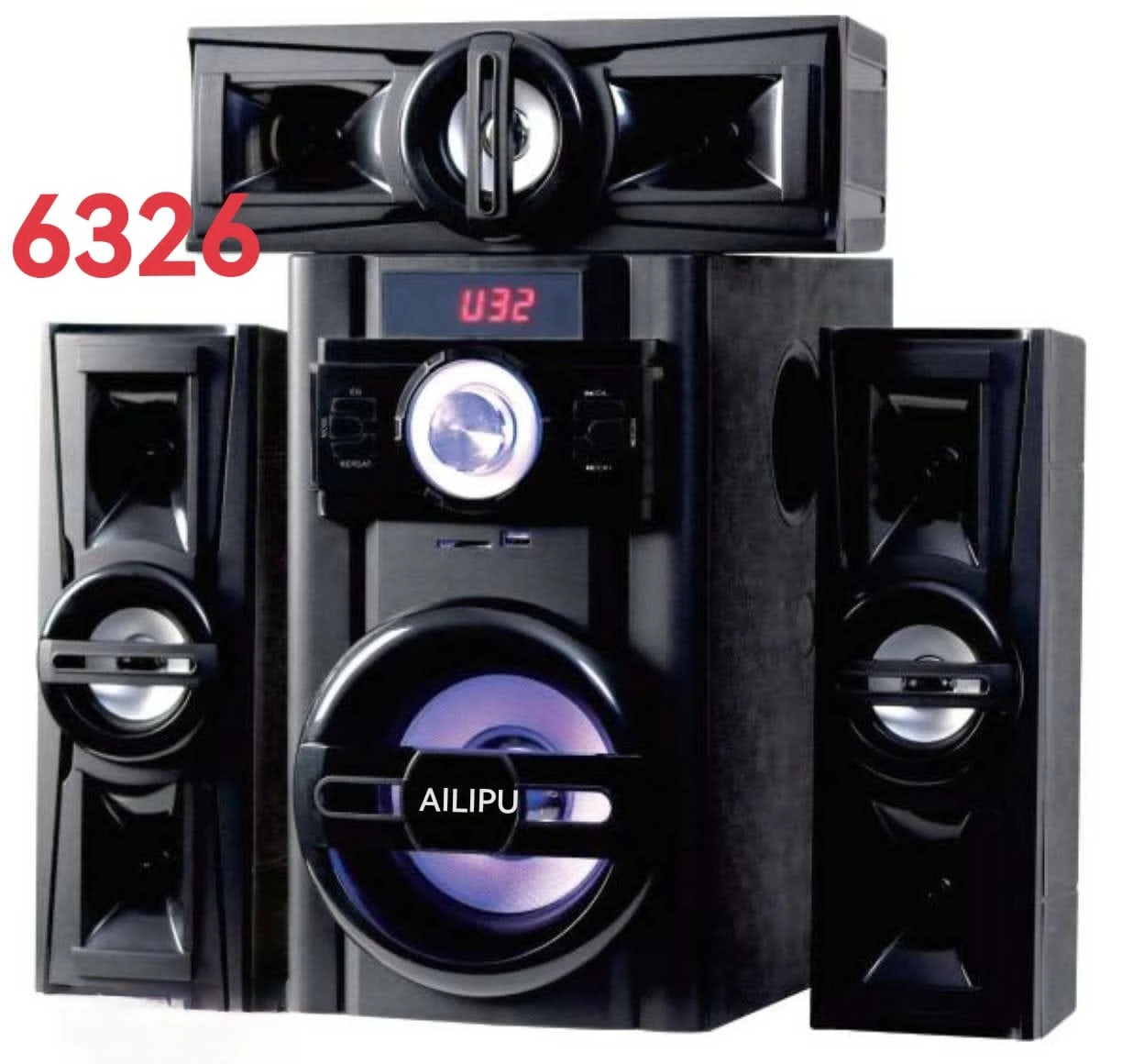 Ailipu AC/DC Multimedia Speakers System