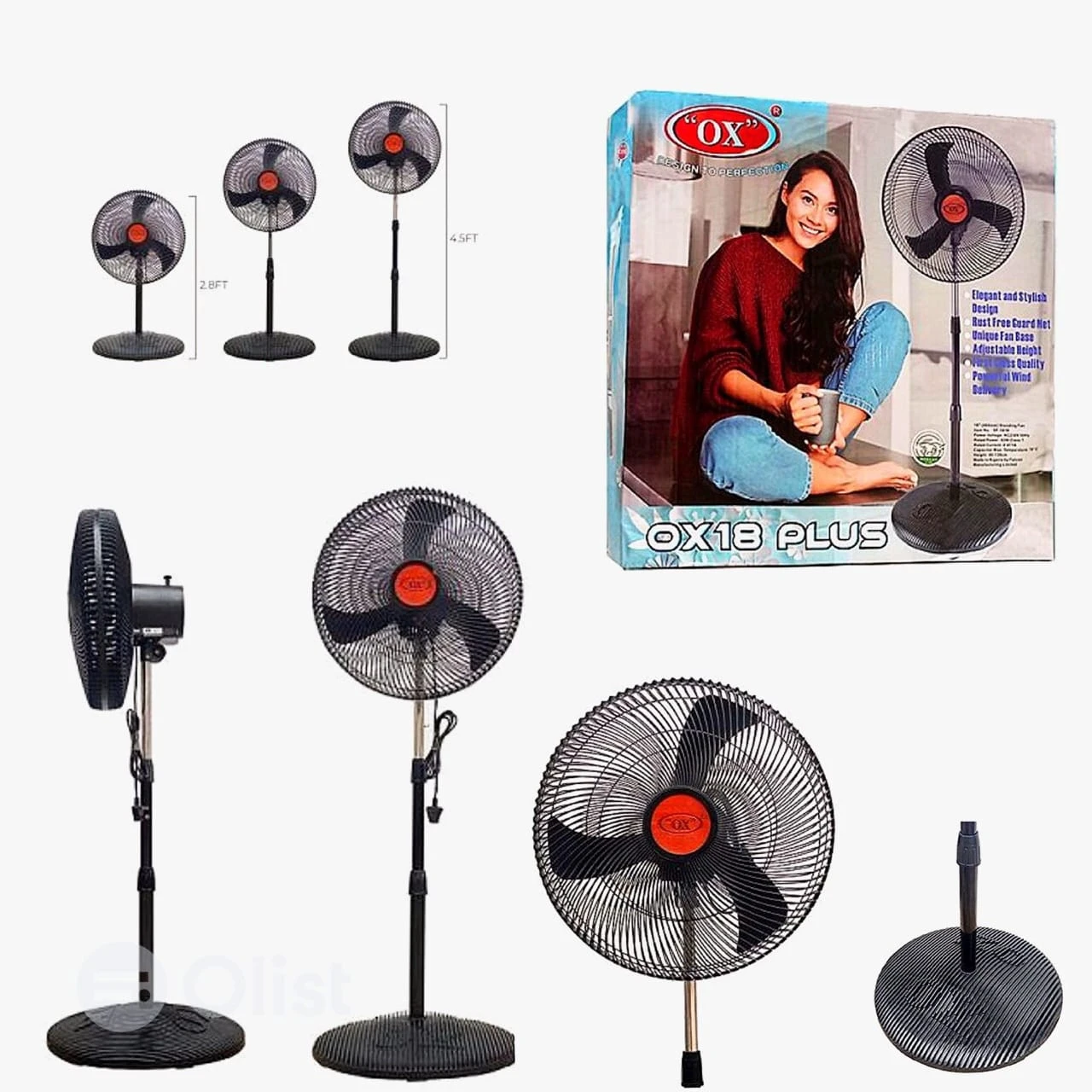 OX 18 Plus Standing Fan