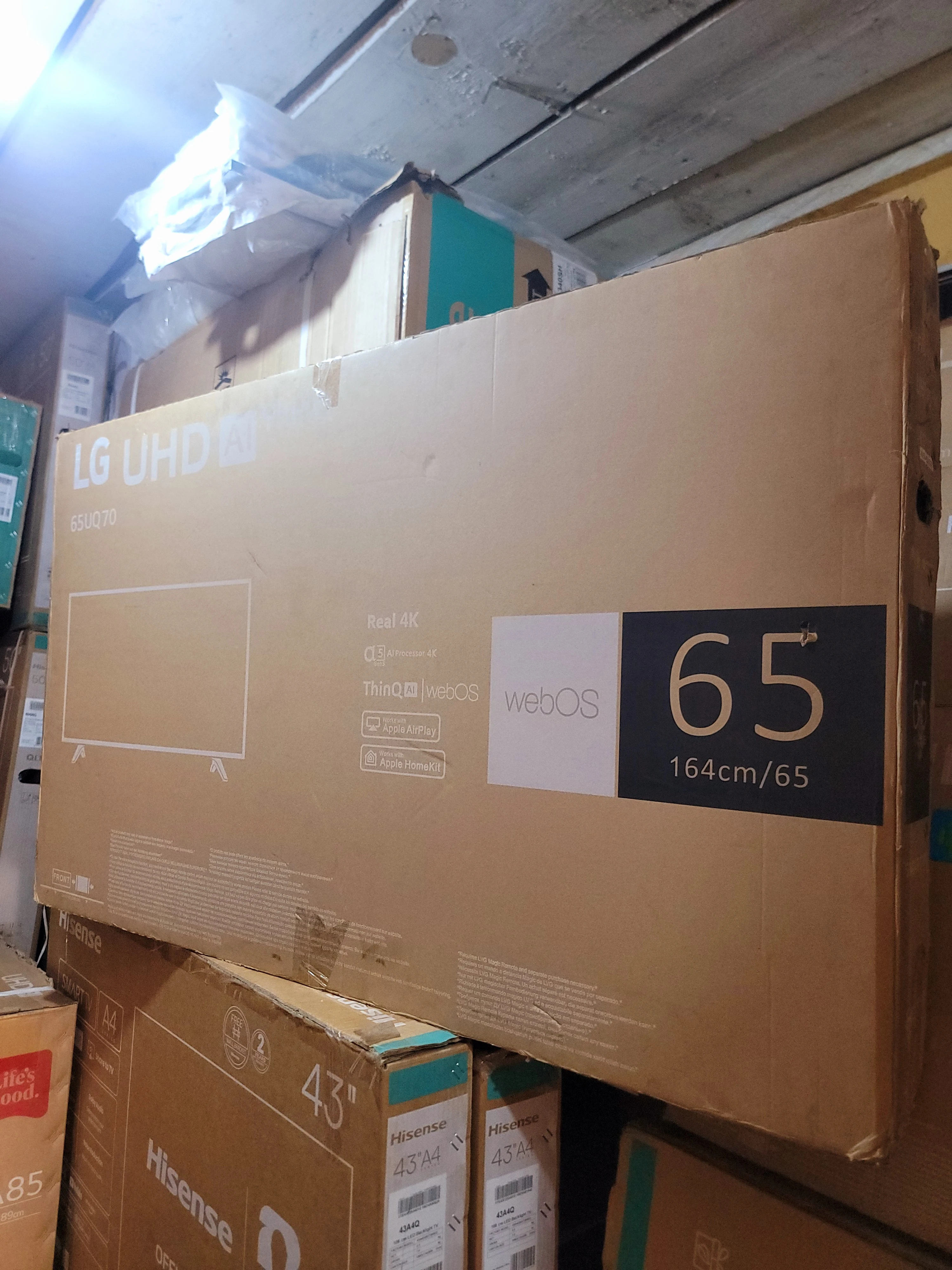 LG Style Smart TV (65" Body) – No Warranty