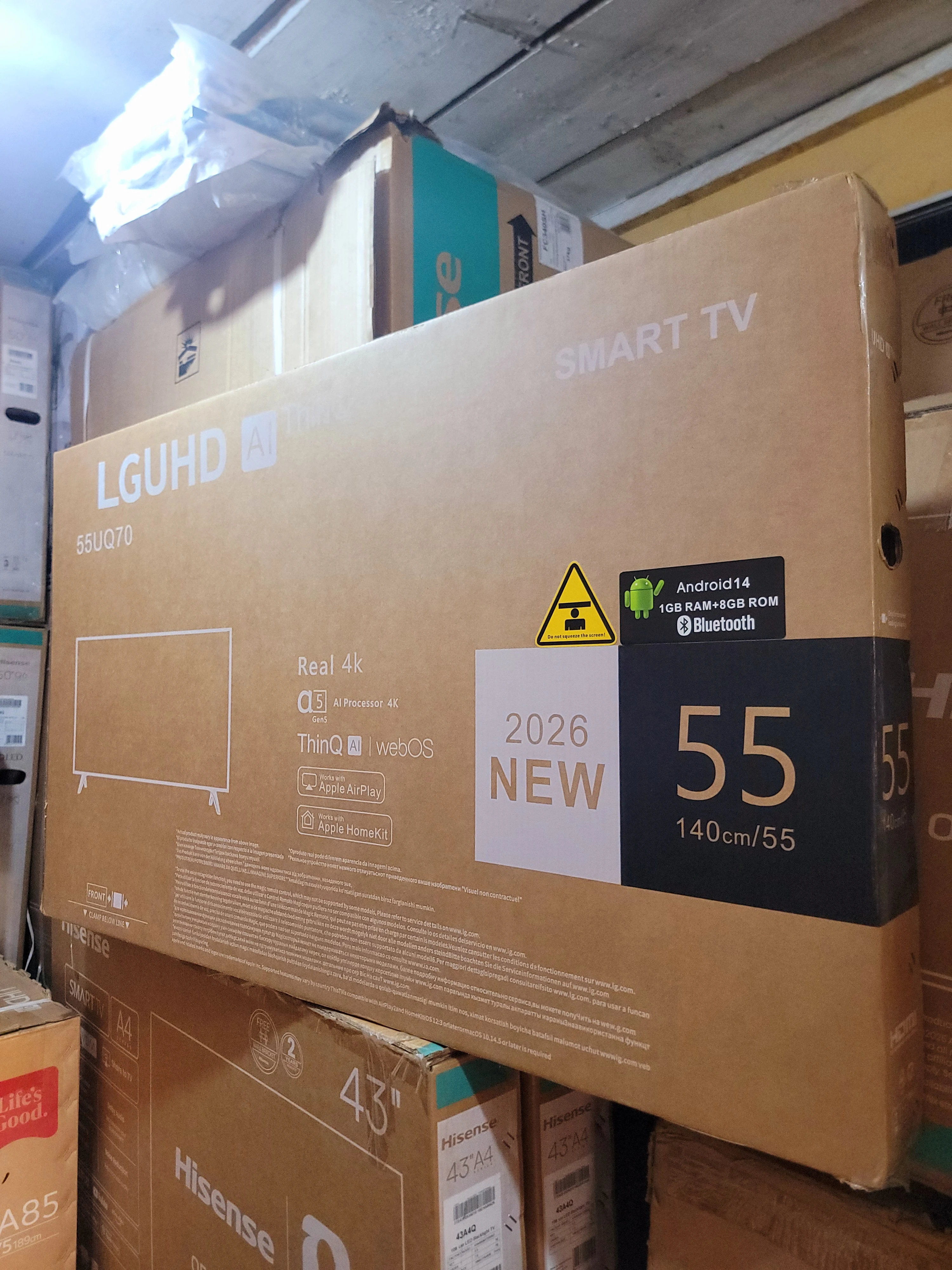 LG Style Smart TV (55" Body) – No Warranty