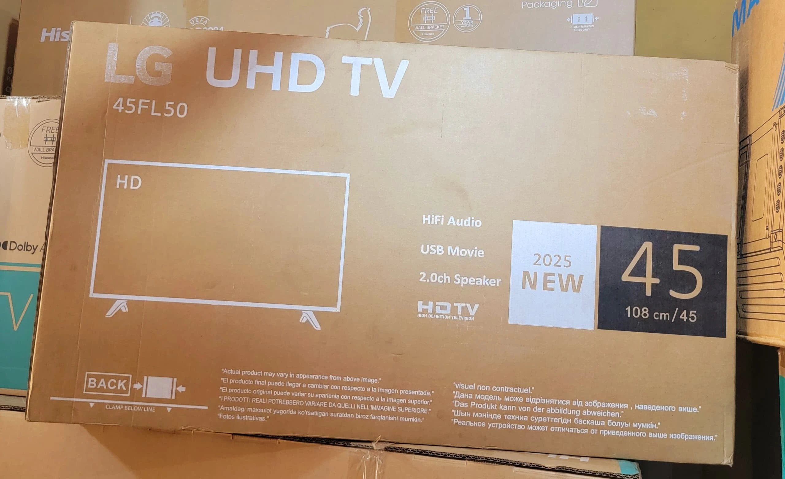 LG Style LED TV (45" Body) – No Warranty